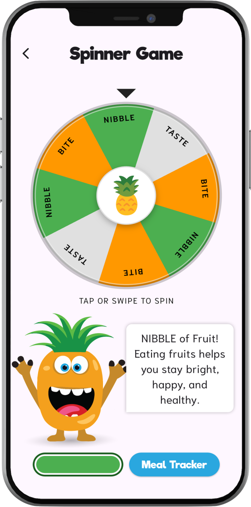 Spinner Game screen